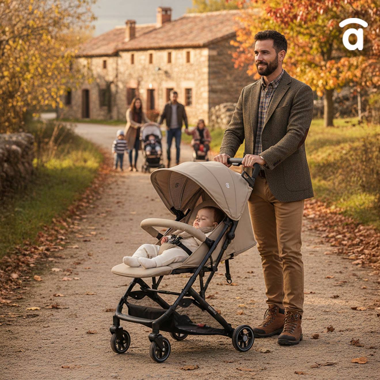 Duo Poussette Et Siège Auto Tumbuctu Beige