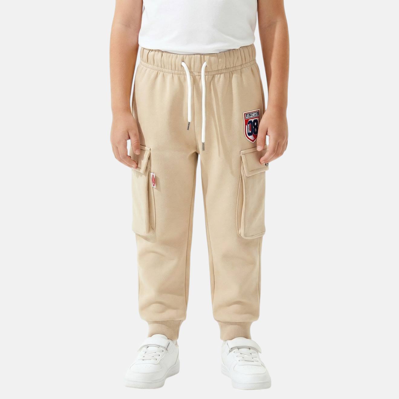 Pantalon De Jogging Avec Poches Garçon Beige
