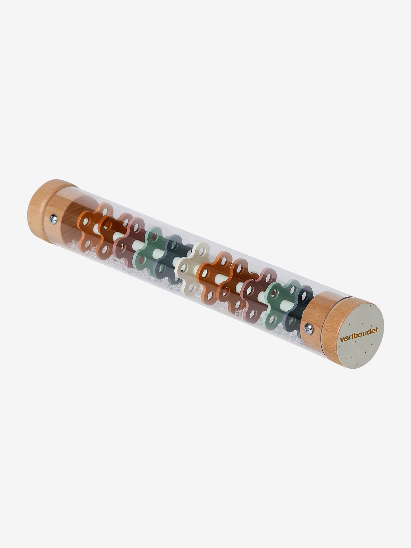 Bâton de pluie géant en bois FSC® rétro flower (Vertbaudet) - Image 1