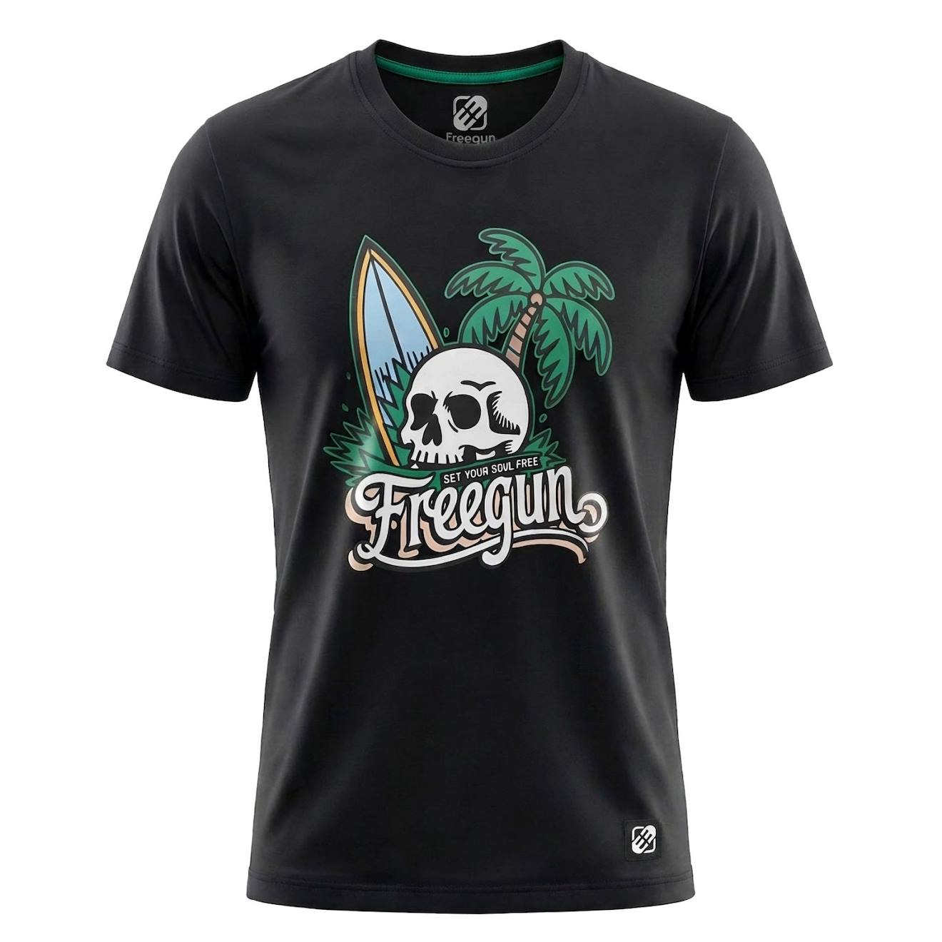 T-shirt Junior Garon En Jersey Imprim Devant Soul Noirbleuvertblancroseoran 15 €