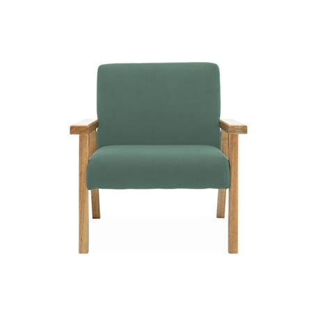 Fauteuil scandinave enfant velours côtelé et bois d'hévéa isak l 47 x p 43,5 x h 50cm Crème+Kaki foncé+Moutarde+Terracotta 12 - vertbaudet enfant 