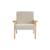 Fauteuil scandinave enfant velours côtelé et bois d'hévéa isak l 47 x p 43,5 x h 50cm Crème+Kaki foncé+Moutarde+Terracotta 4 - vertbaudet enfant 