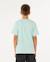 T-shirt staple filler garçon Aqua clair+Blanc 3 - vertbaudet enfant 