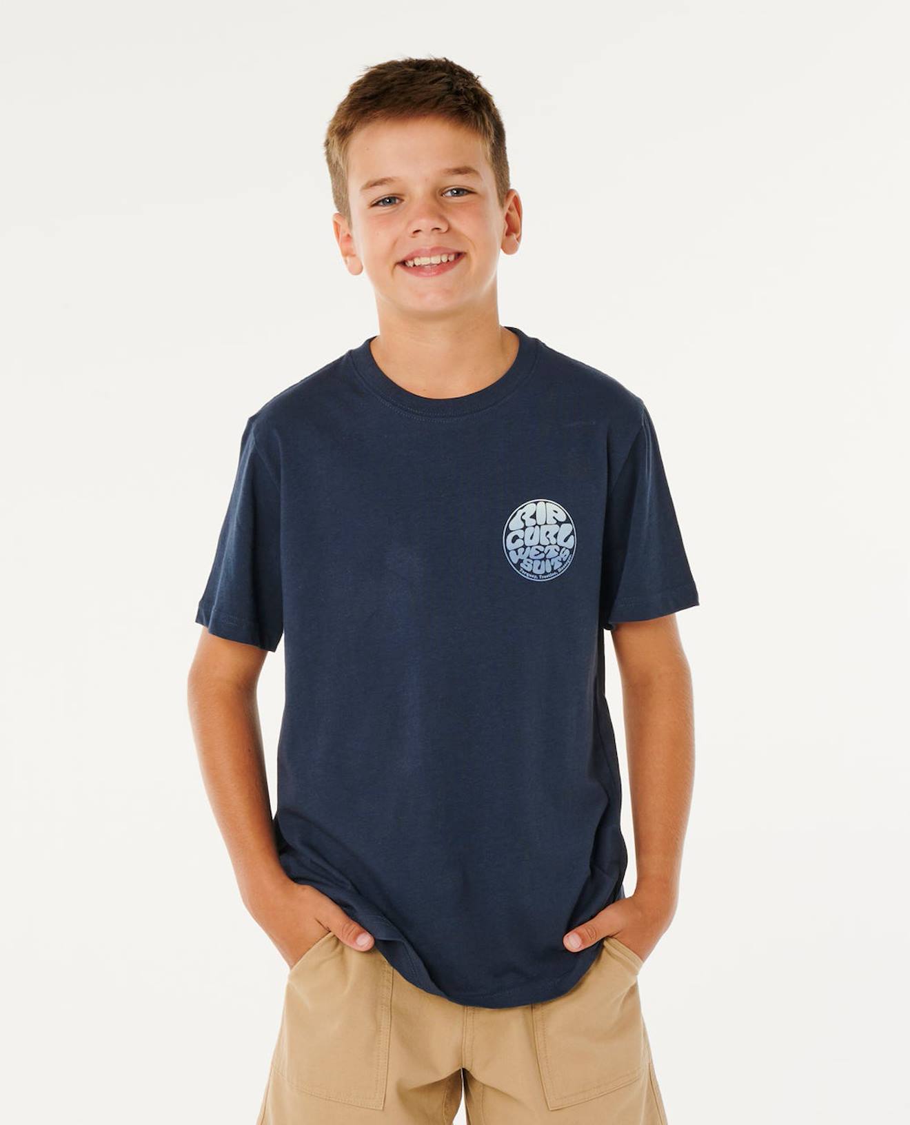 T-shirt Manches Courtes Wetsuit Icons Enfant Bleu Marine Fonc 23$