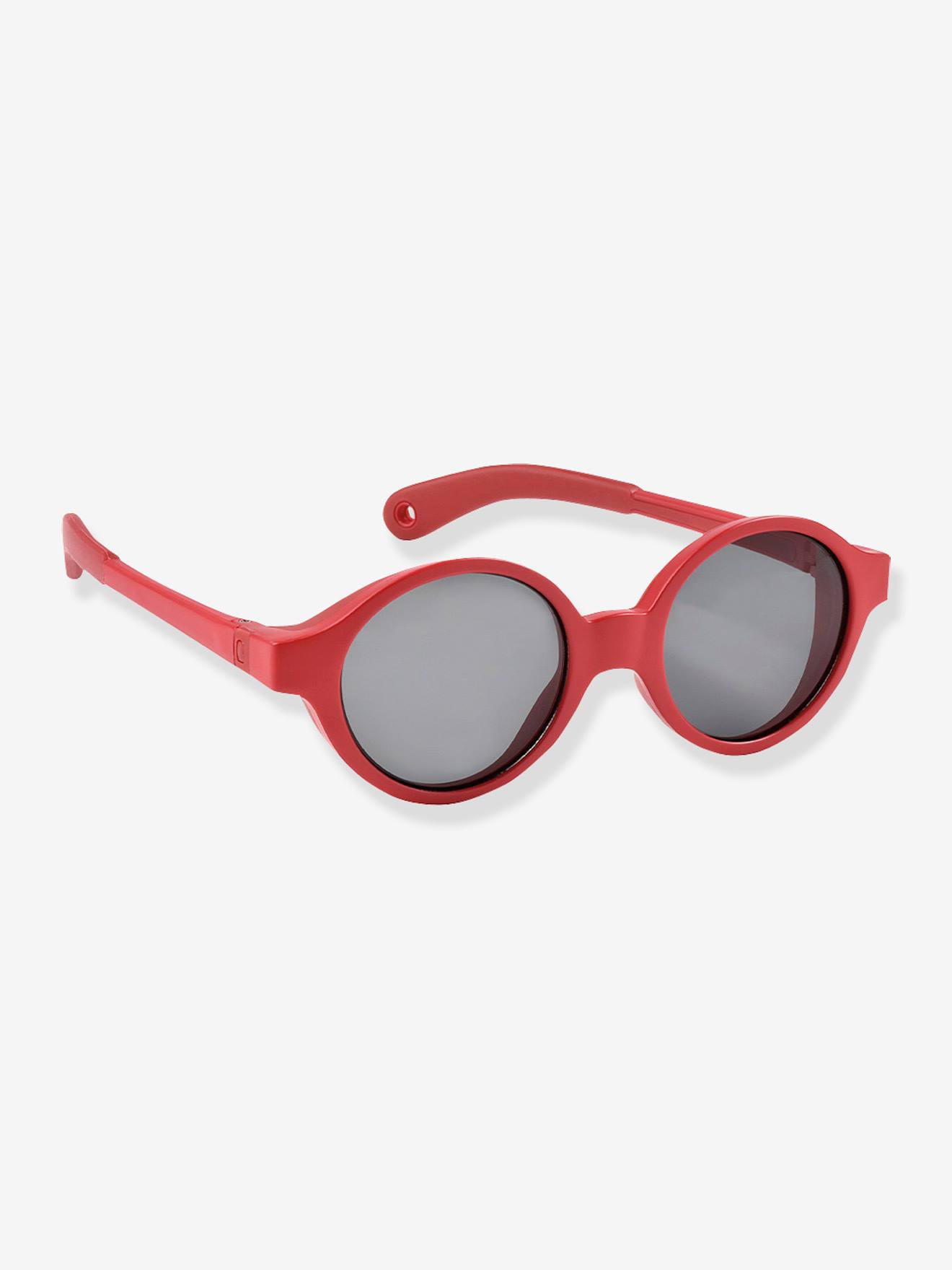 Lunettes de soleil Joy pour enfant de 9 à 24 mois rouge clair uni