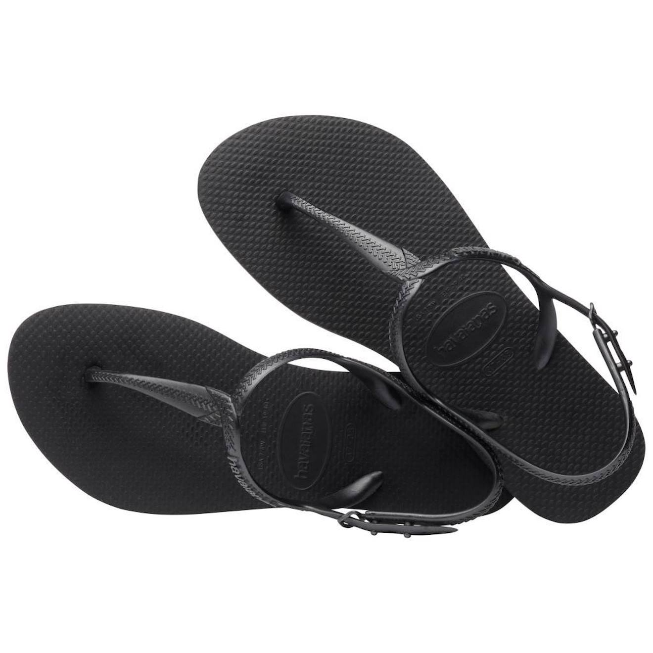 Tongs Fille Modèle 4144756 Noir