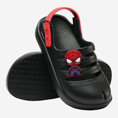 Chaussures-Chaussures garçon 23-38-Tongs garçon modèle clog marvel graphite