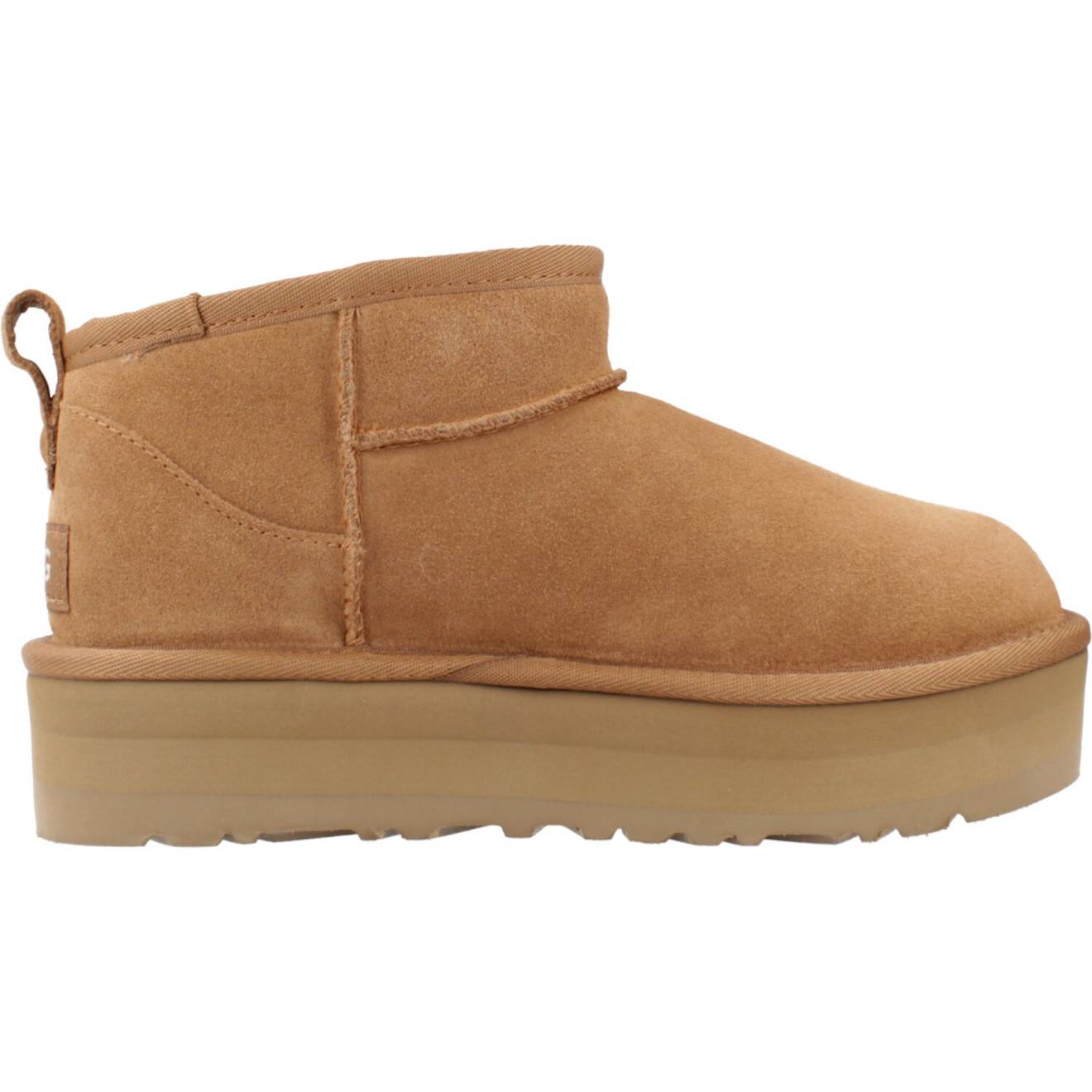 Bottes Fille Modèle K Classic Ultra Mini Platf Brun Clair