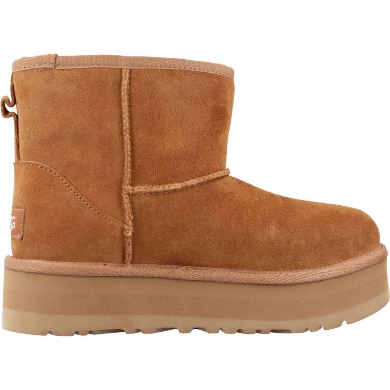 Bottes Fille Modle Classic Mini Platform Brun Clair 124$