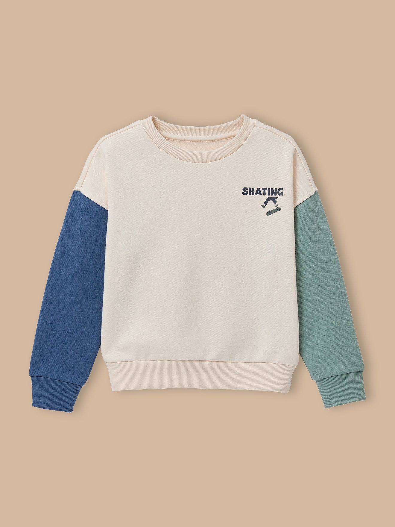 Sweat colorblock Garon Ecru 38 €