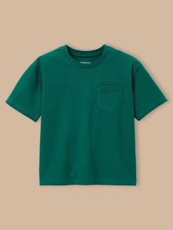 Garçon-T-shirt, polo, sous-pull-T-shirt uni garçon - coton biologique