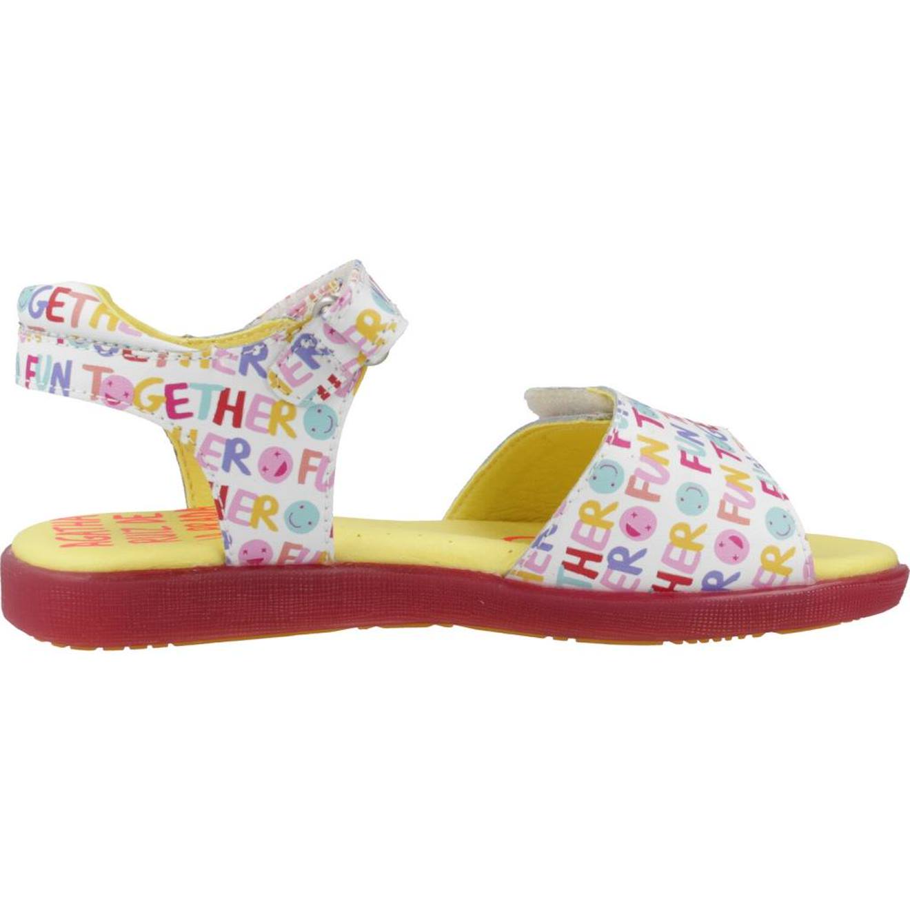 Sandales Fille Modèle 242964a Blanc Blanco Sandales Fille Modèle 242964a Blanc Blanco
