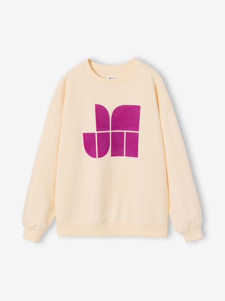 Fille-Pull, gilet, sweat-Sweat-Sweat fille manches longues