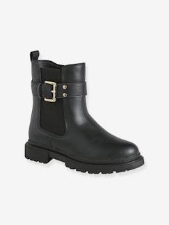 Chaussures-Chaussures fille 23-38-Boots, bottines-Boots fille zippées synthétique