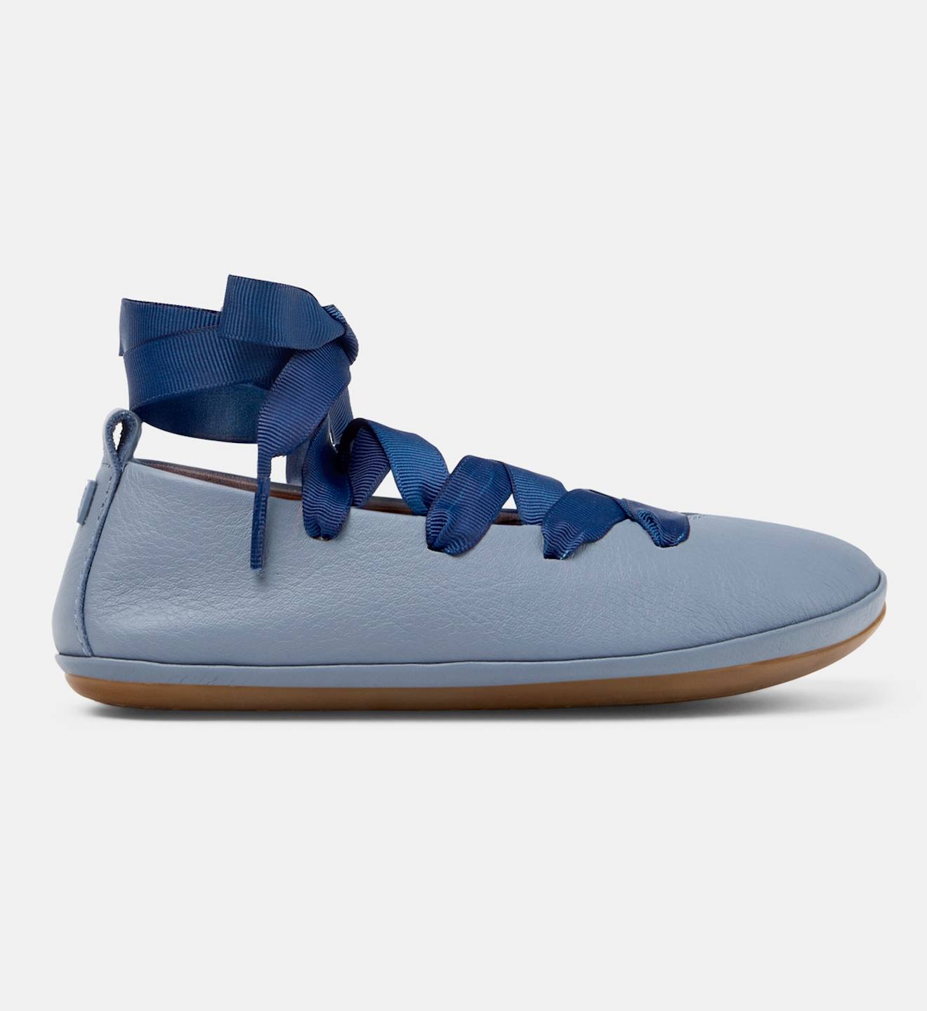 Ballerines Fille Cuir Right Kids Bleu Pastel