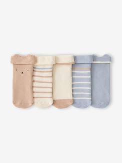 Lot de 5 chaussettes bébé garçon  - vertbaudet enfant