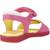 Sandales fille été Blanc blanco+Rose rosy 9 - vertbaudet enfant 