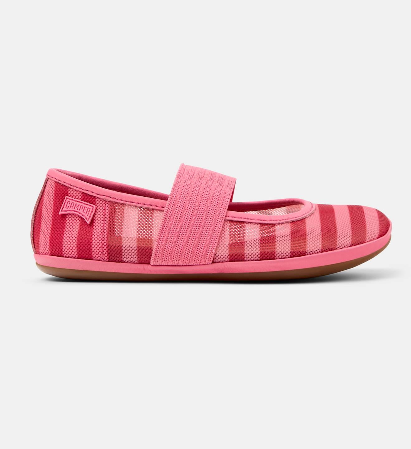 Ballerines Fille Cuir Right Kids Rose Rouge