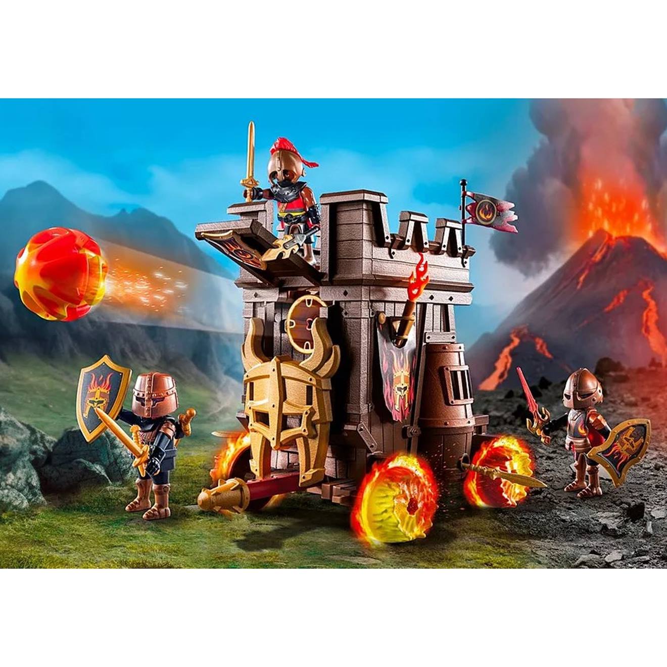 Novelmore Char De Combat Avec Canon Des Burnham Raiders 71643 Multicolore