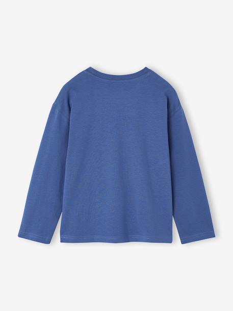 Lot de 3 T-shirts manches longues garçon bleu roi+vert 5 - vertbaudet enfant 