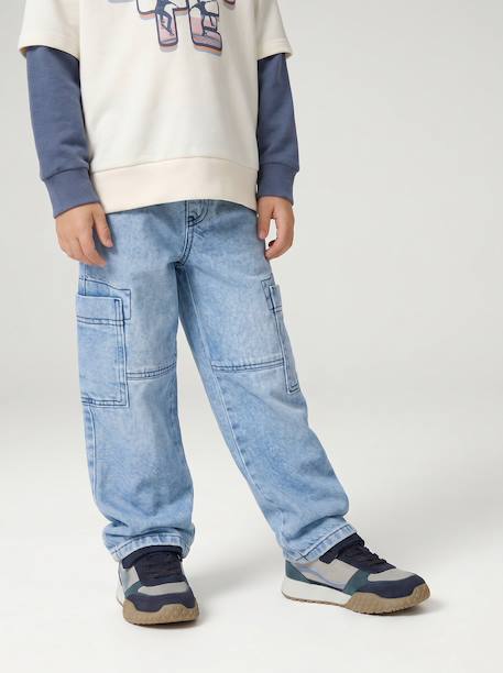 Garçon-Pantalon-Pantalon battle garçon en denim