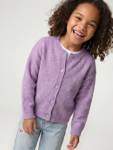 Fille-Gilet fille manches longues