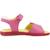 Sandales fille été Blanc blanco+Rose rosy 7 - vertbaudet enfant 