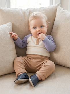 -Pantalon naissance molleton imprimé 