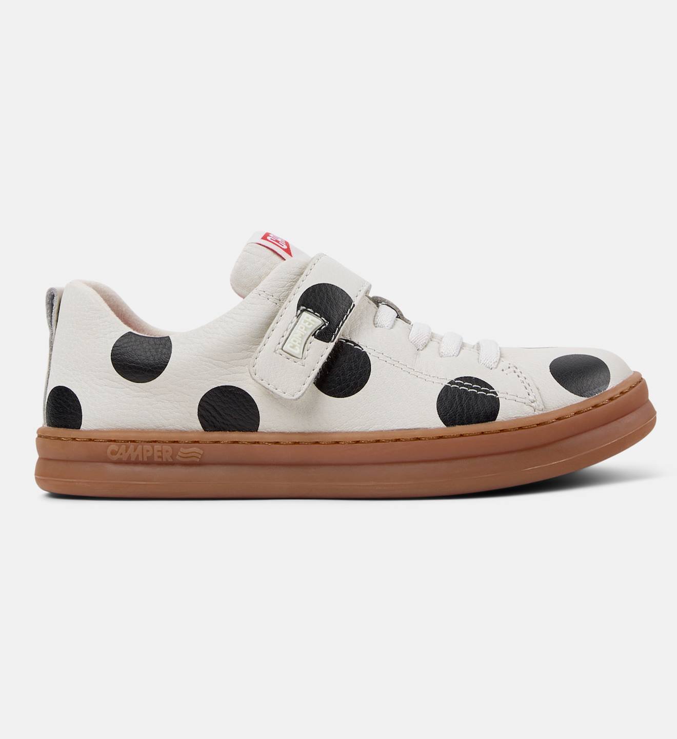 Baskets Fille Cuir Runner For Twins Blanc Noir 95 €