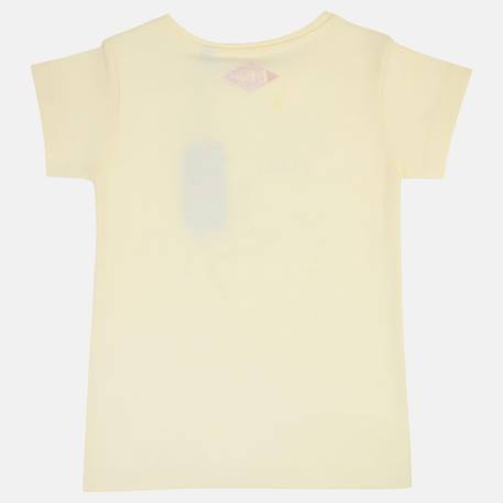 T-shirt manches courtes avec dessin Beige+Blanc+Orange+Rose 5 - vertbaudet enfant 