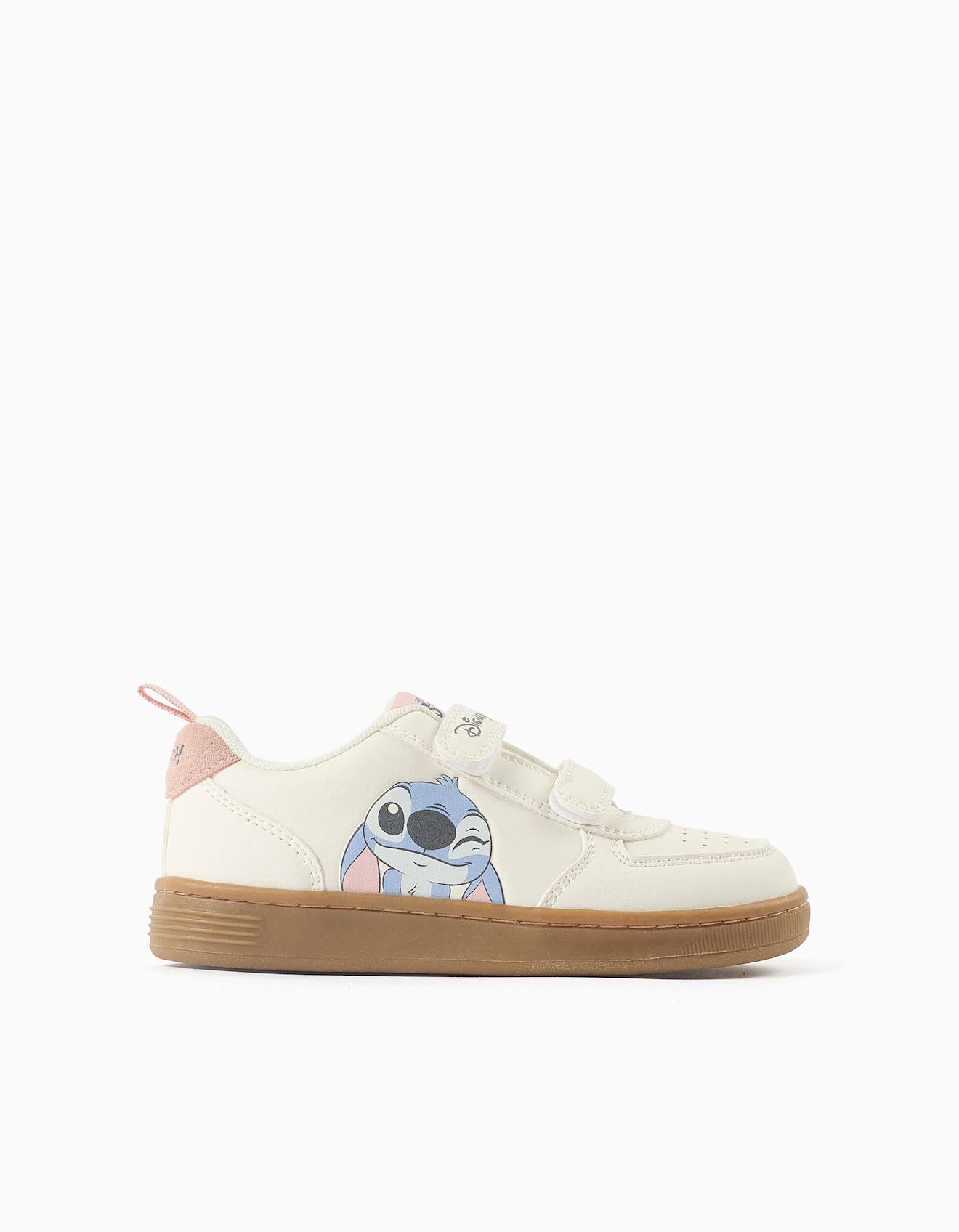 Baskets Avec Imprim Stitch Et Brides Scratch Beige Clair 28 €