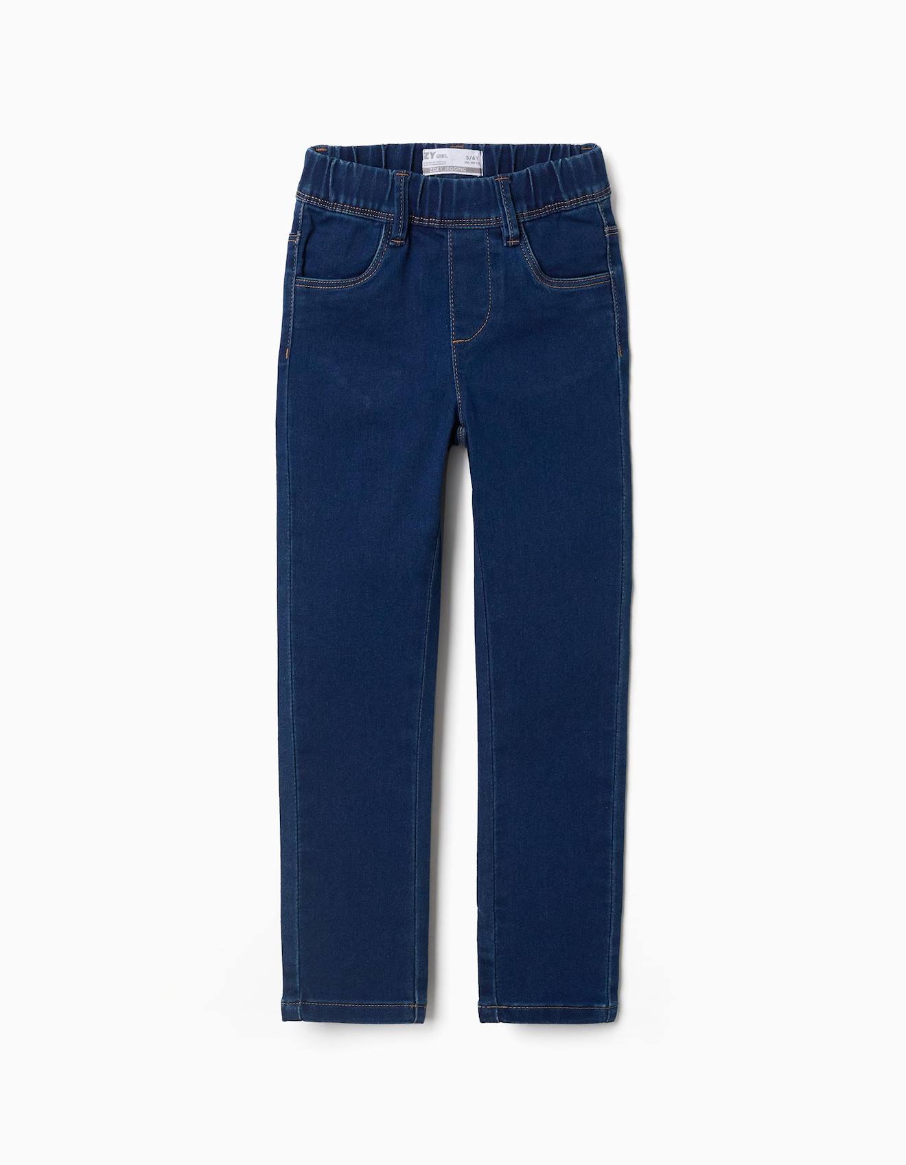 Jegging Avec 4 Poches Bleu Foncé
