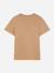 T-shirt  garçon col rond Marron clair+Vert 2 - vertbaudet enfant 