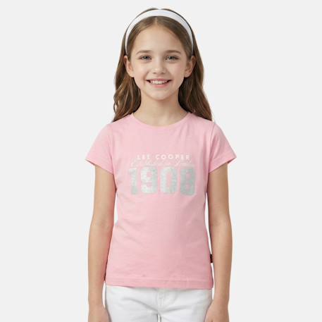 Fille-T shirt fille manches courtes