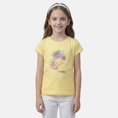 Fille-T shirt fille manches courtes