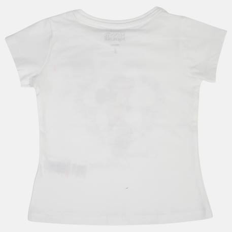 T-shirt enfant manches courtes blanc motif personnage minnie Blanc+Rouge 5 - vertbaudet enfant 