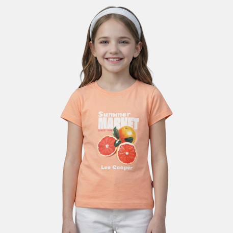 Fille-T-shirt, sous-pull-T-shirt-T shirt fille manches courtes