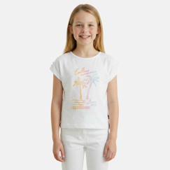 -T shirt fille manches courtes