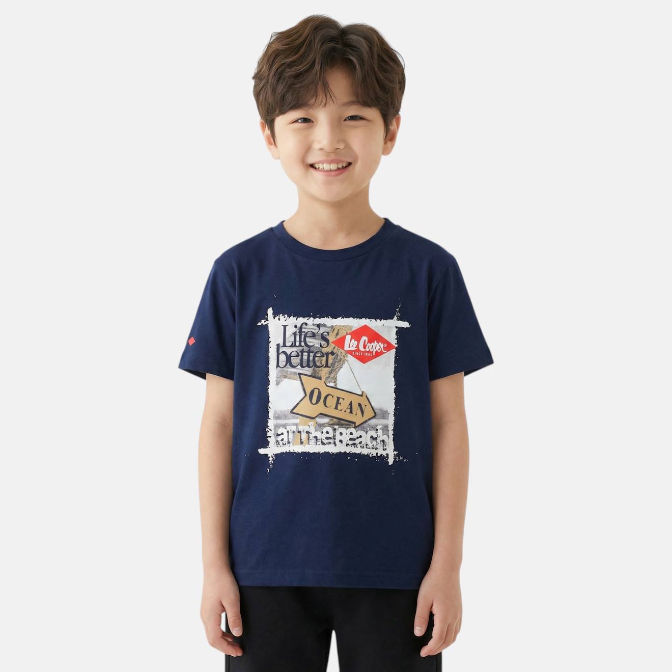 T-shirt Manches Courtes Garon Avec Imprime Ocean Marine 8 €