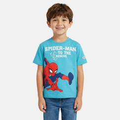 Garçon-T-shirt, polo, sous-pull-T-shirt manches courtes garçon avec personnage spiderman