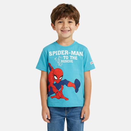 Garçon-T-shirt manches courtes garçon avec personnage spiderman