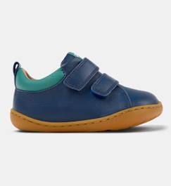 Chaussures-Chaussures bébé 17-26-Marche fille 19-26-Baskets cuir PEU CAMI
