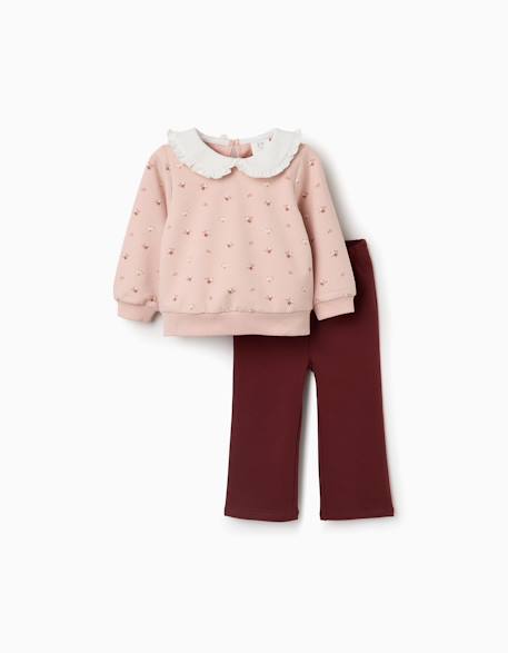 Bébé-Ensemble sweat et pantalon en coton