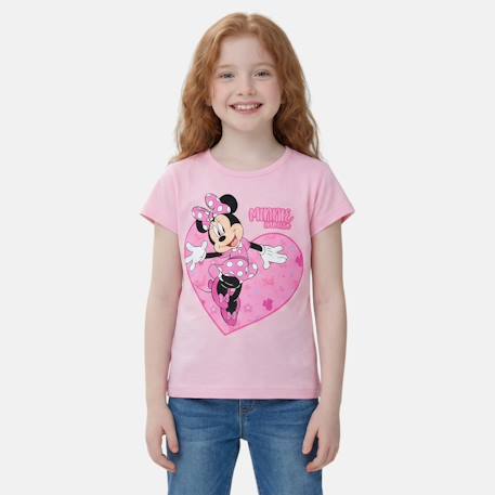 Fille-T-shirt, sous-pull-T-shirt-T-shirt enfant imprimé minnie