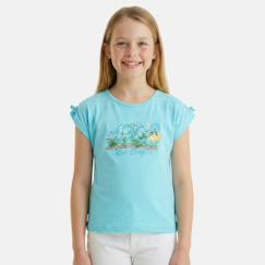 -T shirt fille manches courtes