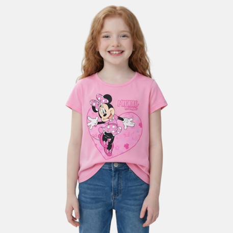 Fille-T-shirt enfant imprimé minnie