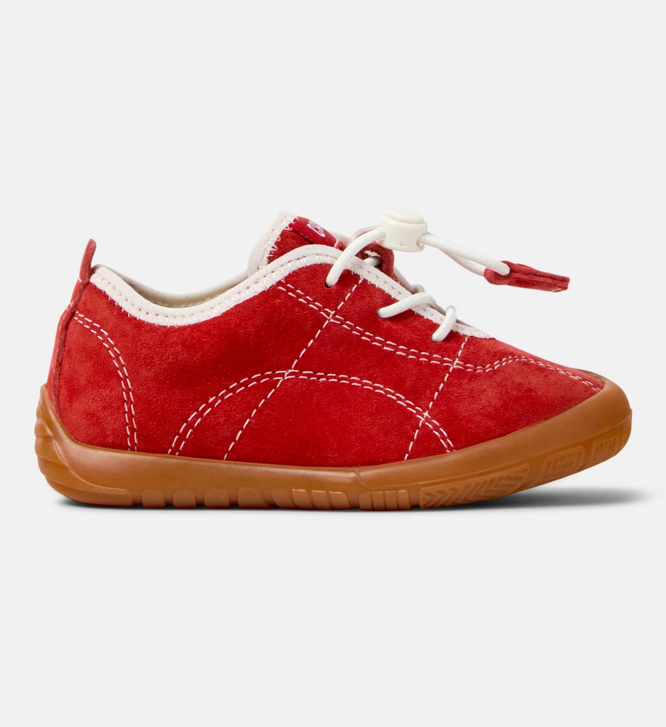 Baskets Garon Cuir Peu Path Rouge Moyen 63$
