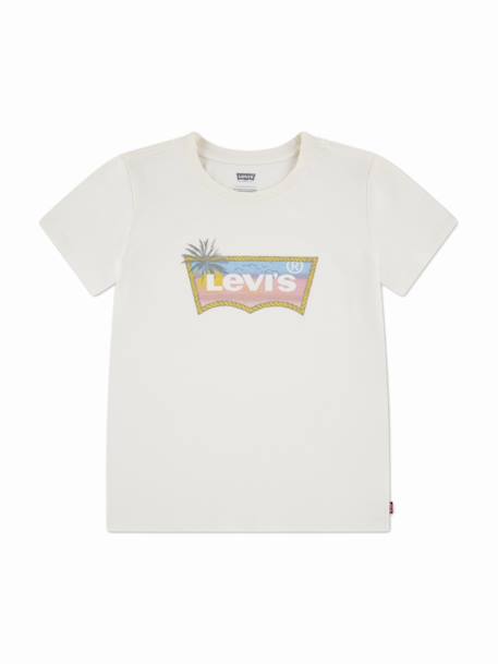 Bébé-T-shirt fille col rond
