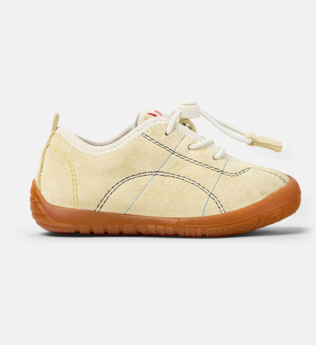 Baskets Garon Cuir Peu Path Jaune Pastel 63$