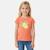 T-shirt manches courtes avec dessin Beige+Blanc+Orange+Rose 11 - vertbaudet enfant 